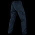 A rear view of a person wearing Condor Womens Protector EMS Pants in dark blue with multiple pockets, standing against a white background.